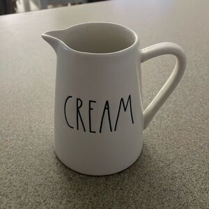 Rae dunn cream jar